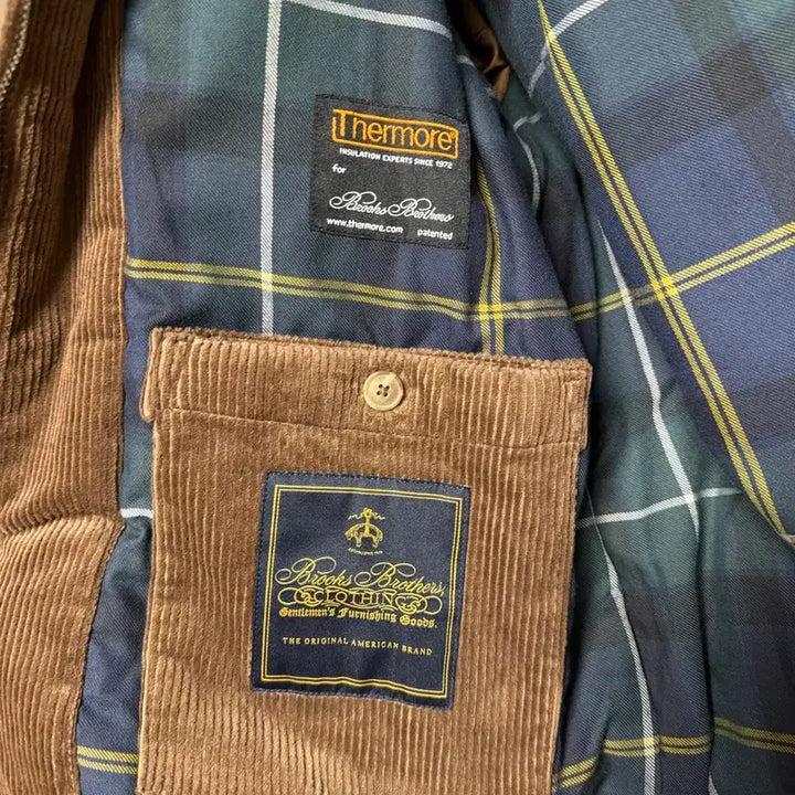 [BUNJANG] Brooks Brothers Corduroy Harrington Jacket Brown / [L] 브룩스 브라더스 코듀로이 헤링턴 자켓 브라운 새상품