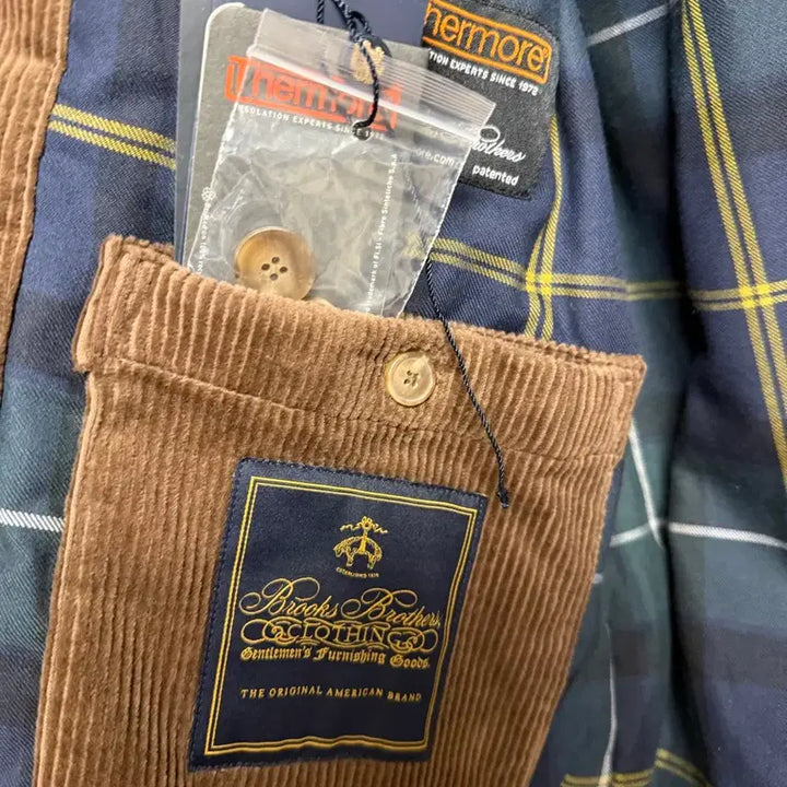 [BUNJANG] Brooks Brothers Corduroy Harrington Jacket Brown / [L] 브룩스 브라더스 코듀로이 헤링턴 자켓 브라운 새상품
