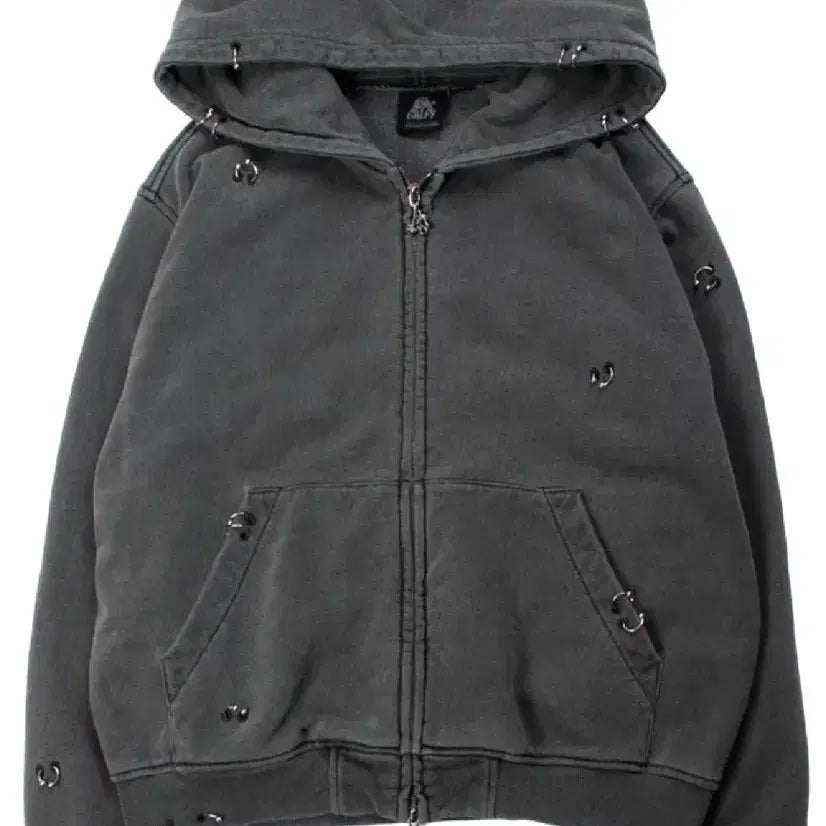 [BUNJANG] Galfy Unisex Black Jacket / Galfy 갈피 파카 중성계 지뢰계