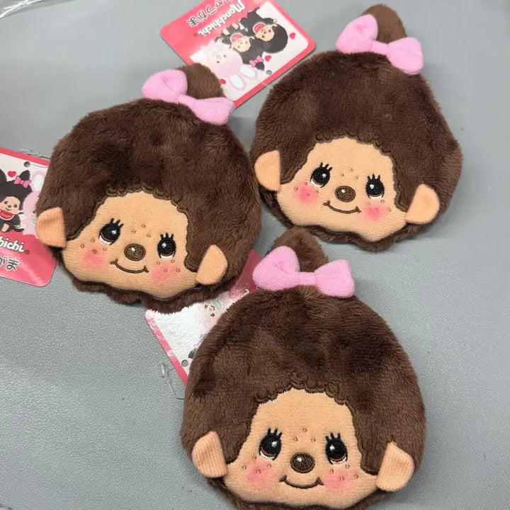 [BUNJANG] Monchhichi Girl Coin Purse / 몬치치짱 여아 동전지갑 가마구치