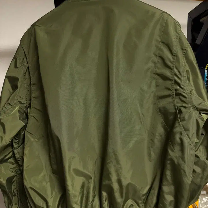 [BUNJANG] Hazzys A1 Harrington Jacket Khaki / [L] 헤지스 A1 헤링턴 자켓 카키 새상품
