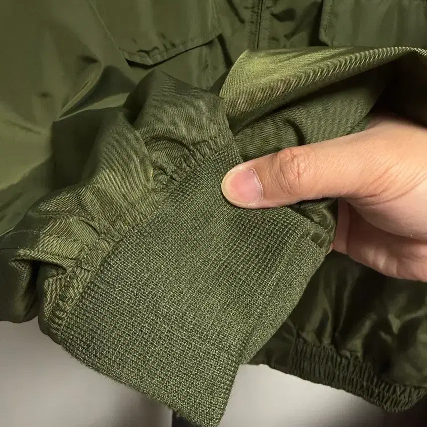 [BUNJANG] Hazzys A1 Harrington Jacket Khaki / [L] 헤지스 A1 헤링턴 자켓 카키 새상품