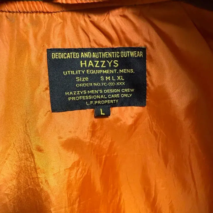 [BUNJANG] Hazzys A1 Harrington Jacket Khaki / [L] 헤지스 A1 헤링턴 자켓 카키 새상품