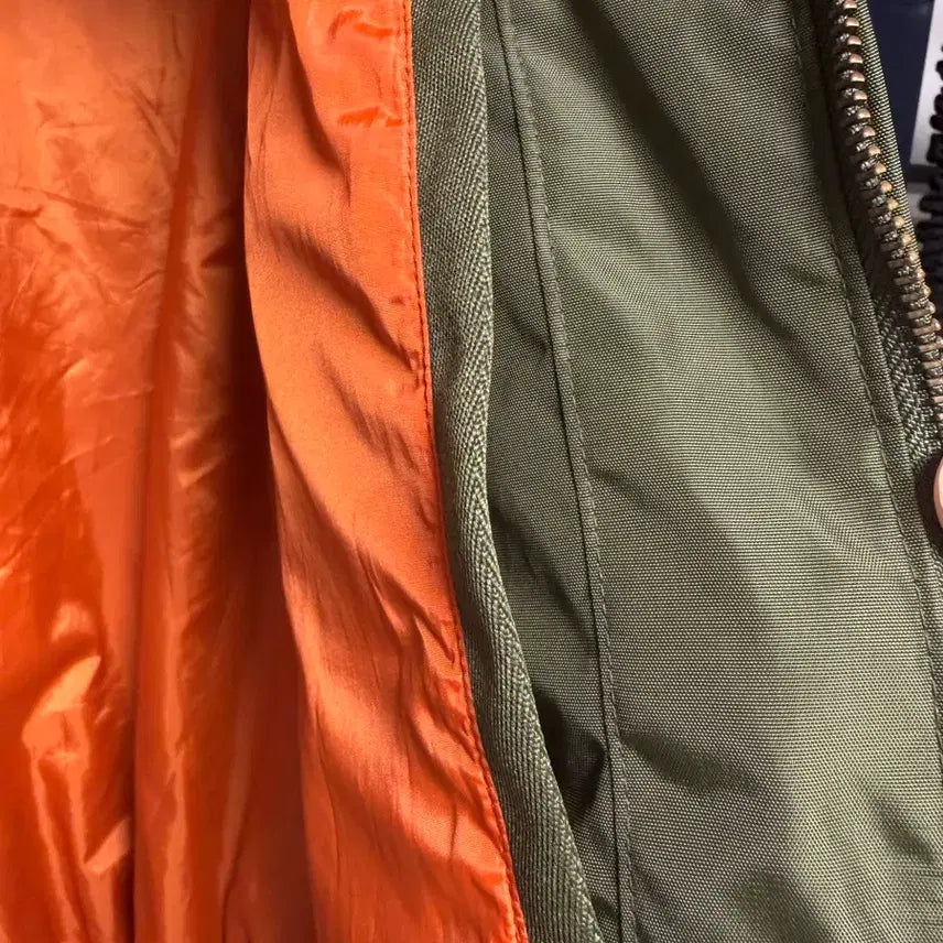 [BUNJANG] Hazzys A1 Harrington Jacket Khaki / [L] 헤지스 A1 헤링턴 자켓 카키 새상품