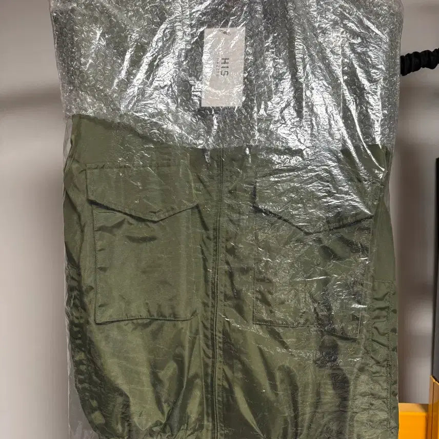 [BUNJANG] Hazzys A1 Harrington Jacket Khaki / [L] 헤지스 A1 헤링턴 자켓 카키 새상품
