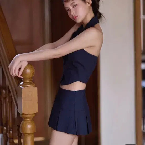 [BUNJANG] KINDAMIE Classic Pleated Skirt (Worn by aespa) / 카인다미 클래식 플리츠 스커트(에스파 착용)