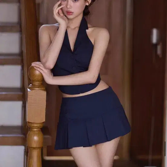 [BUNJANG] KINDAMIE Classic Pleated Skirt (Worn by aespa) / 카인다미 클래식 플리츠 스커트(에스파 착용)
