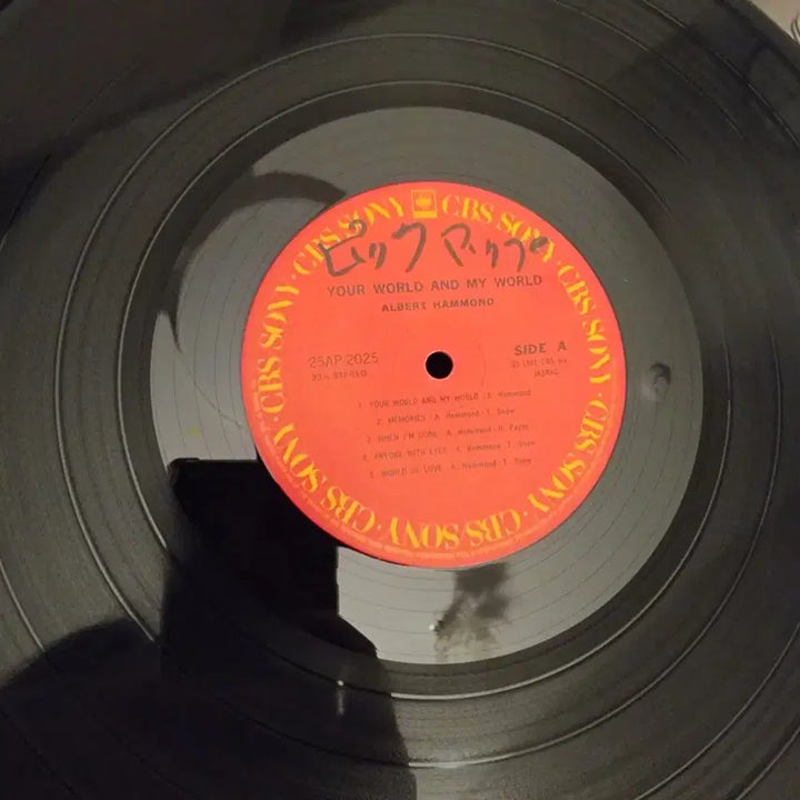 [BUNJANG] Albert Hammond Your World And My World LP / 알버트 해먼드  Albert Hammond lp