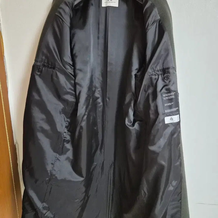 [BUNJANG] Vellie Wool Trench Coat (Olive) - L Size / 벨리에 울 트렌치코트