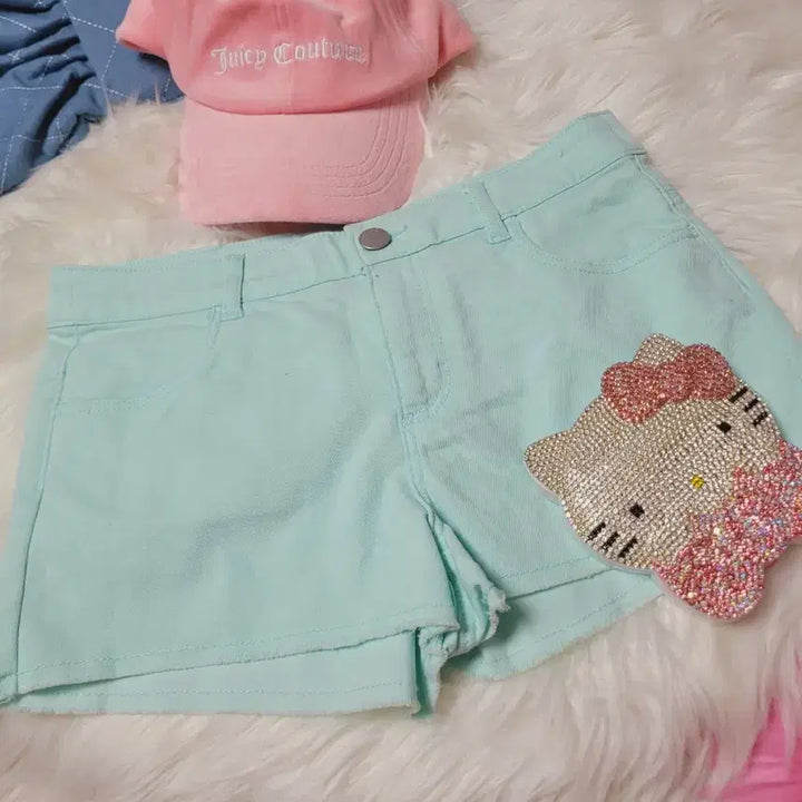 [BUNJANG] Imported Denim Shorts Mint / 수입데님 반바지 민트