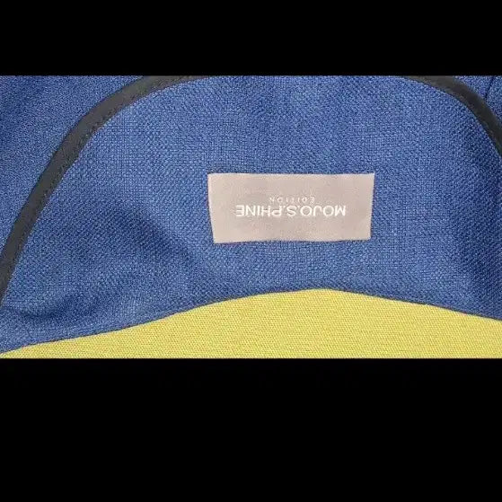 [BUNJANG] MojoSphin Blue Round Collarless Half Jacket / 모조에스핀/ 블루 라운드 노카라 하프 자켓 55