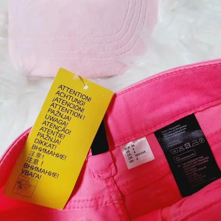 [BUNJANG] Hot Pink Denim Shorts / 핫핑크 데님 반바지 숏팬츠