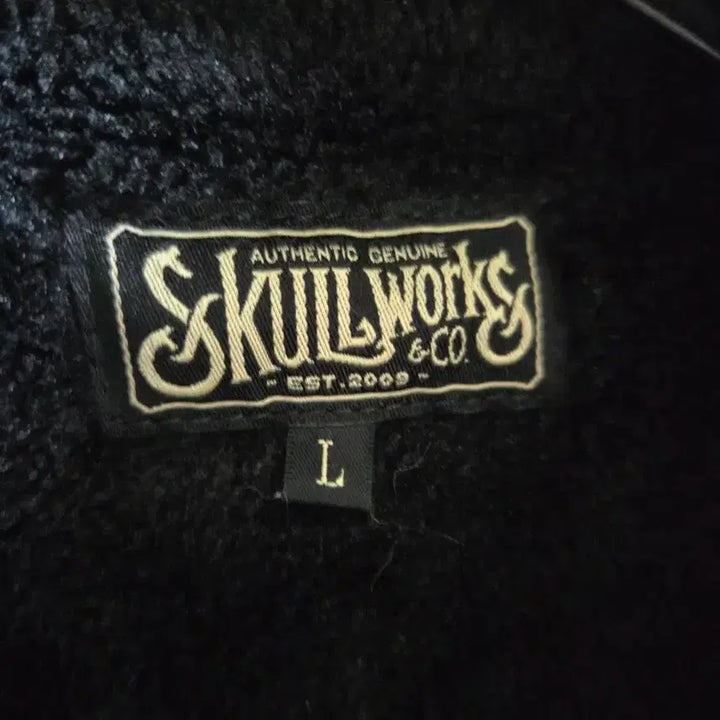 [BUNJANG] Skull Works Corduroy Accent Coach Jacket - Blue L / 스컬웍스 코치 자켓 블루 L