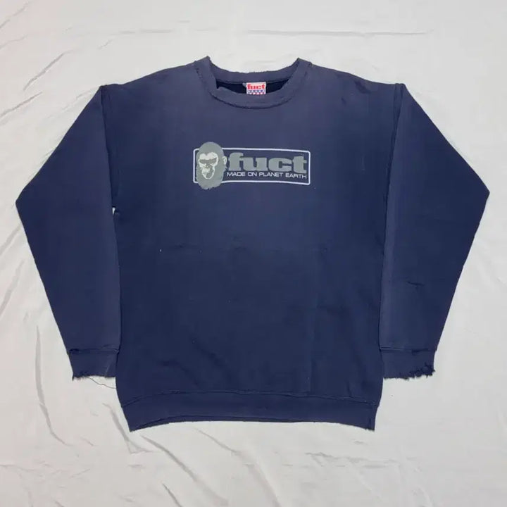 [BUNJANG] FUCT Ape Sweatshirt / 90s FUCT ape 스웻셔츠