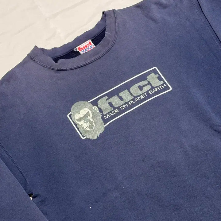 [BUNJANG] FUCT Ape Sweatshirt / 90s FUCT ape 스웻셔츠