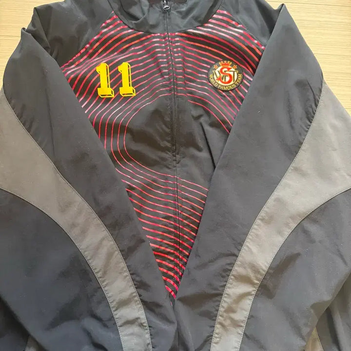 [BUNJANG] Supreme S Logo Track Jacket Black / 슈프림 S 로고 트랙 자켓 블랙 - 24FW