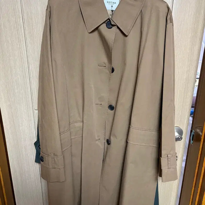 [BUNJANG] Sistina Beige Trench Coat / 시스티나 베이지 트렌치 코트
