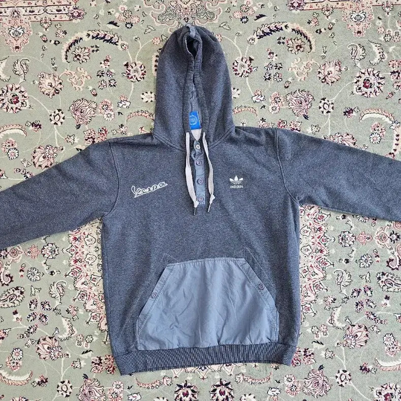 [BUNJANG] Adidas Vespa Gray Hoodie XL / [최종할인] 아디다스X베스파 그레이 후디 XL 110