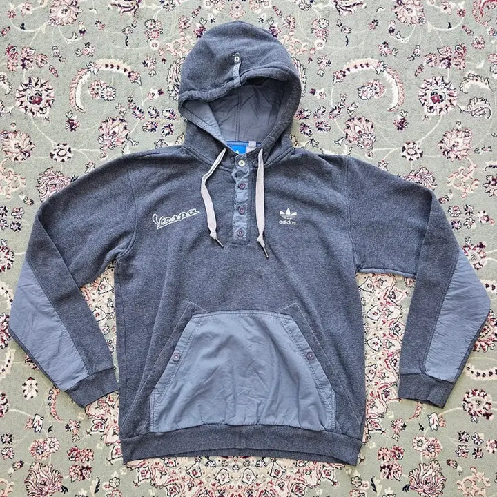 [BUNJANG] Adidas Vespa Gray Hoodie XL / [최종할인] 아디다스X베스파 그레이 후디 XL 110