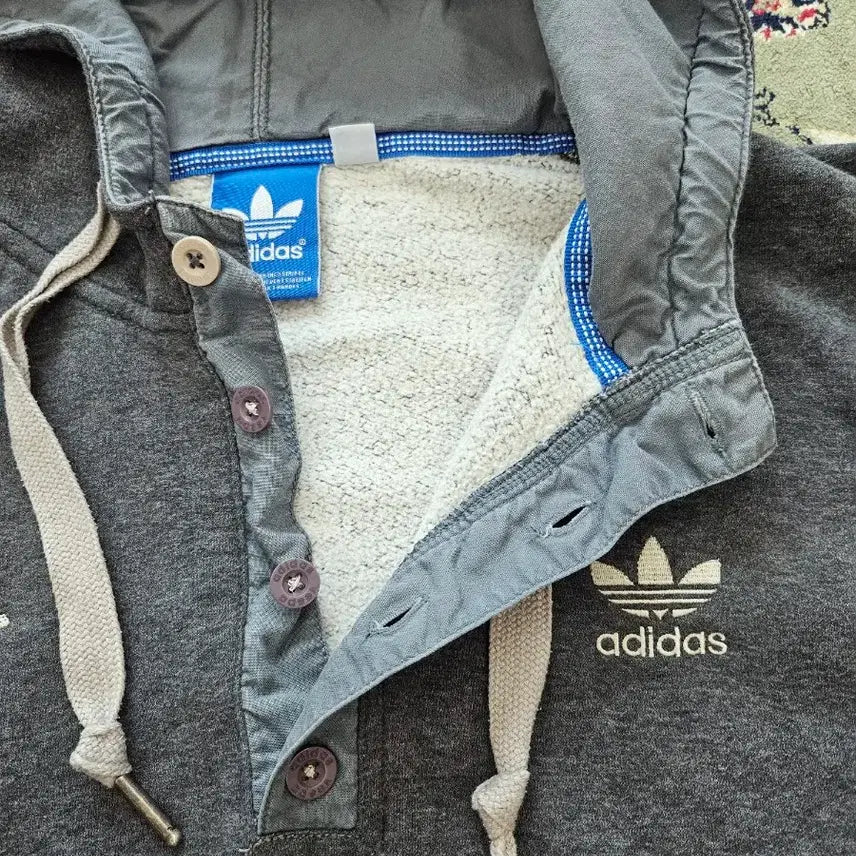 [BUNJANG] Adidas Vespa Gray Hoodie XL / [최종할인] 아디다스X베스파 그레이 후디 XL 110
