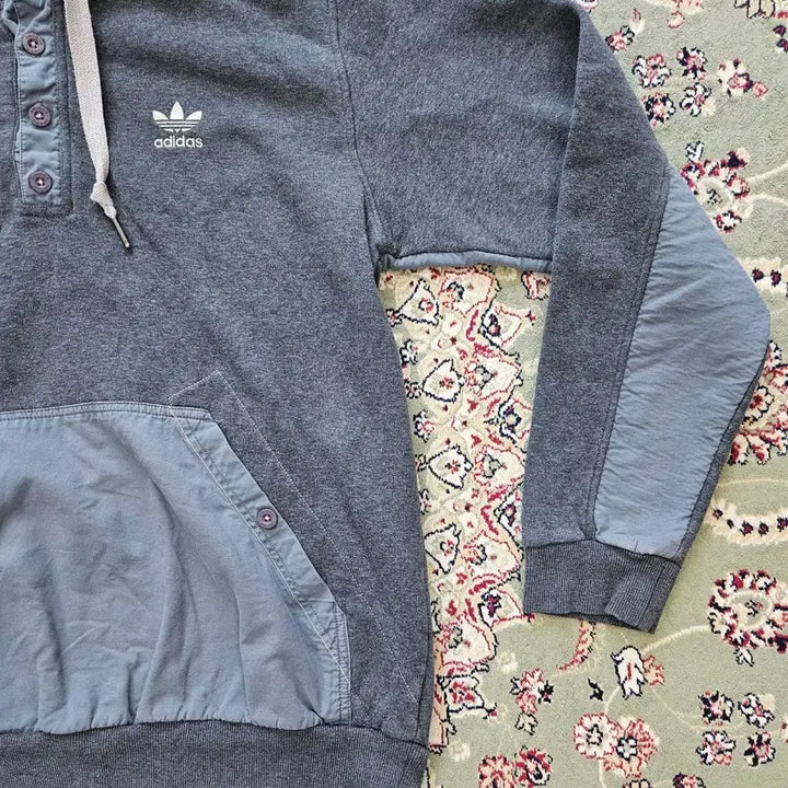 [BUNJANG] Adidas Vespa Gray Hoodie XL / [최종할인] 아디다스X베스파 그레이 후디 XL 110