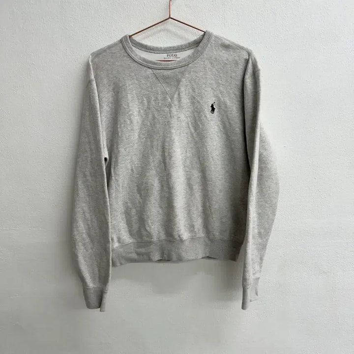 [BUNJANG] Polo Ralph Lauren Oversized V-Neck Sweatshirt (S) / 폴로 랄프로렌 오버핏 브이넥 맨투맨 (S)