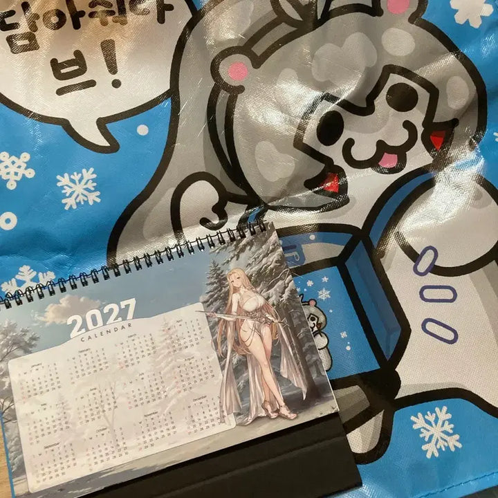 [BUNJANG] BrownDust 2 Backpack Calendar Bundle / 브라운더스트 2 백팩 달력