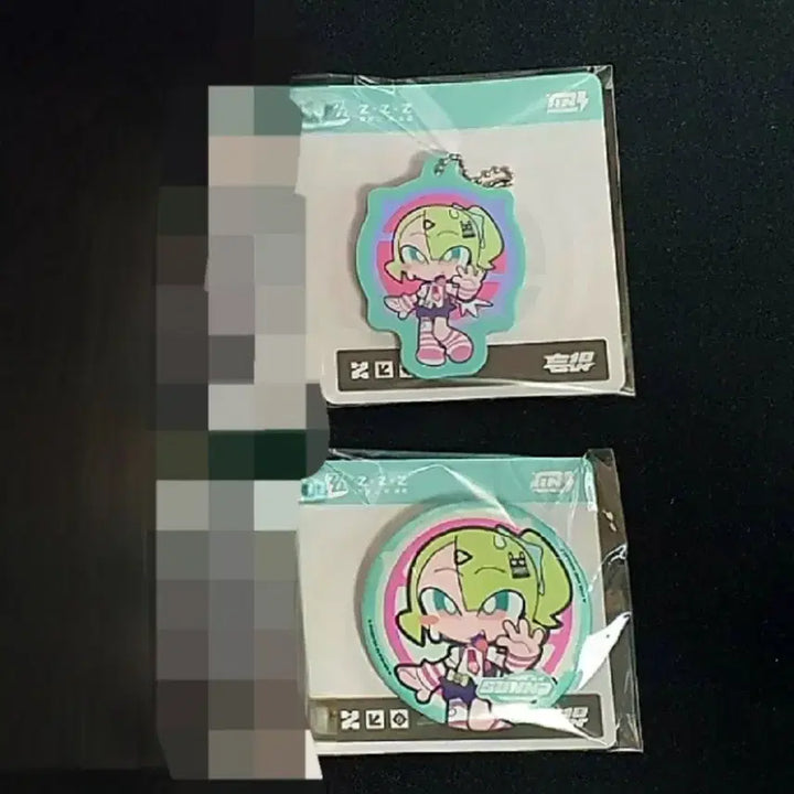 [BUNJANG] Zenless Zone Zero Angel-Di Suna SD Keyring and Can Badge / 젠존제 엔젤디 수나 SD 키링,캔뱃지 AOD 젠레스 존 제로 ZZZ