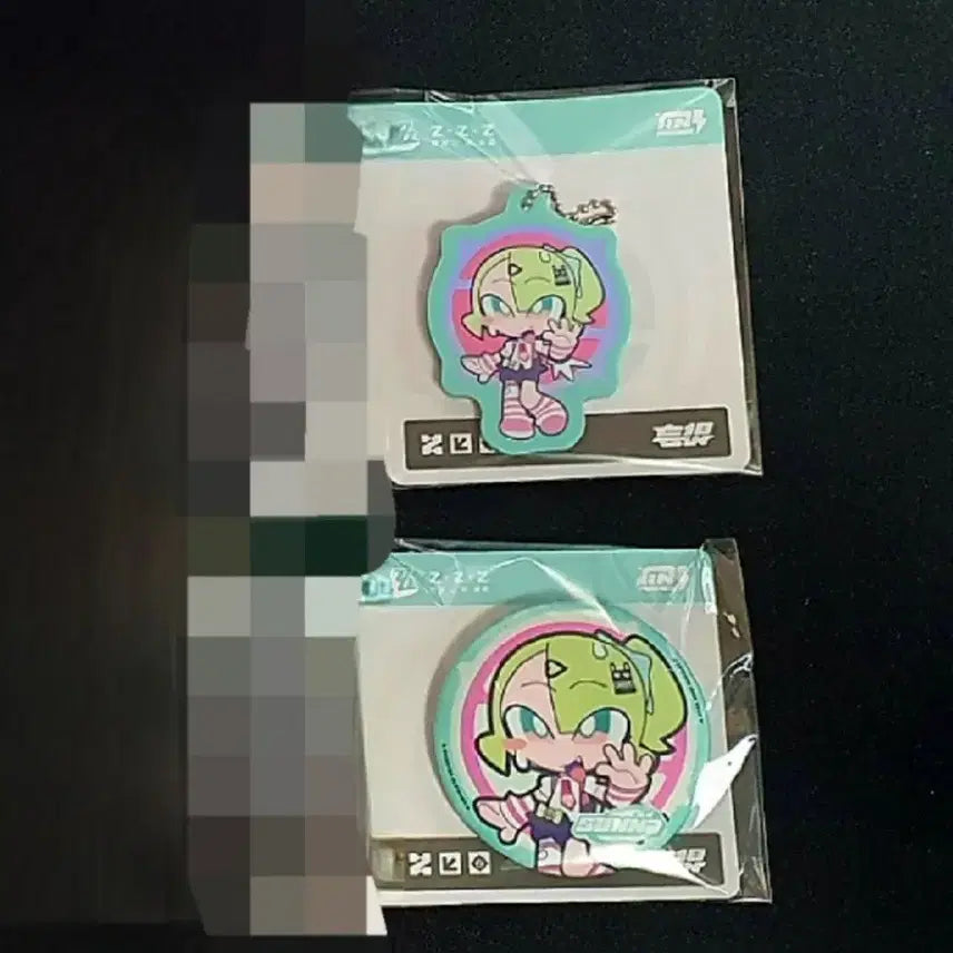 [BUNJANG] Zenless Zone Zero Angel-Di Suna SD Keyring and Can Badge / 젠존제 엔젤디 수나 SD 키링,캔뱃지 AOD 젠레스 존 제로 ZZZ