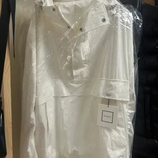 [BUNJANG] Wooyoungmi Anorak Jacket (24S/S) - White / 24S/S 우영미 아노락 48 미개봉