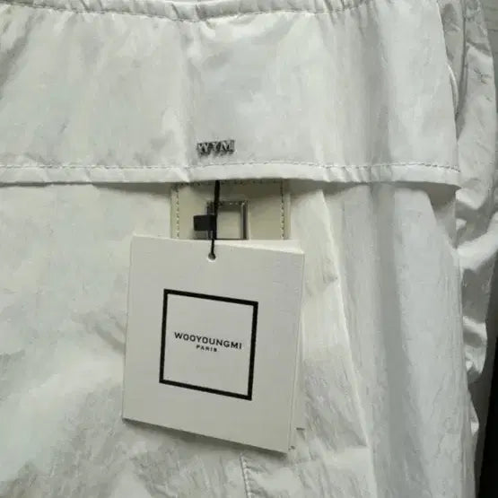 [BUNJANG] Wooyoungmi Anorak Jacket (24S/S) - White / 24S/S 우영미 아노락 48 미개봉