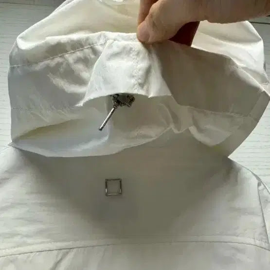 [BUNJANG] Wooyoungmi Anorak Jacket (24S/S) - White / 24S/S 우영미 아노락 48 미개봉