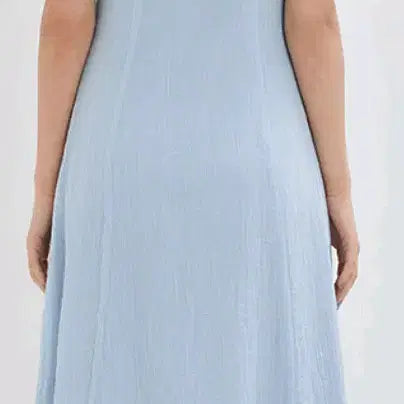 [BUNJANG] Roem Shirred Long Dress, Blue, M Size / 새상품 로엠 셔링 롱 원피스, blue, M