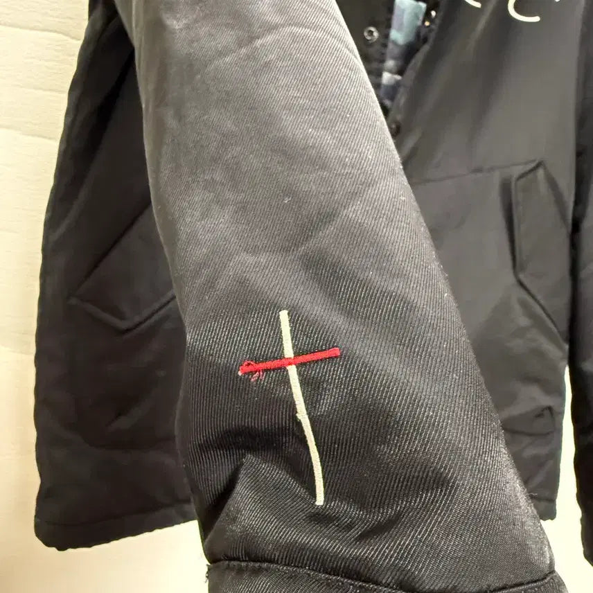 [BUNJANG] New Era Black Coach Jacket - M Size / 뉴에라 블랙 코치 자켓 M