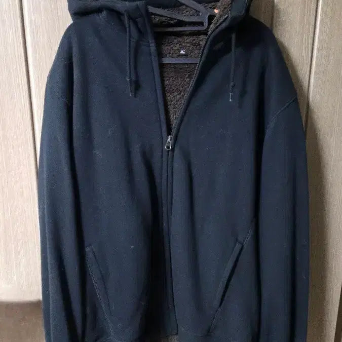 [BUNJANG] Uniqlo Boa Fleece Hoodie / 유니클로 보아털 후브