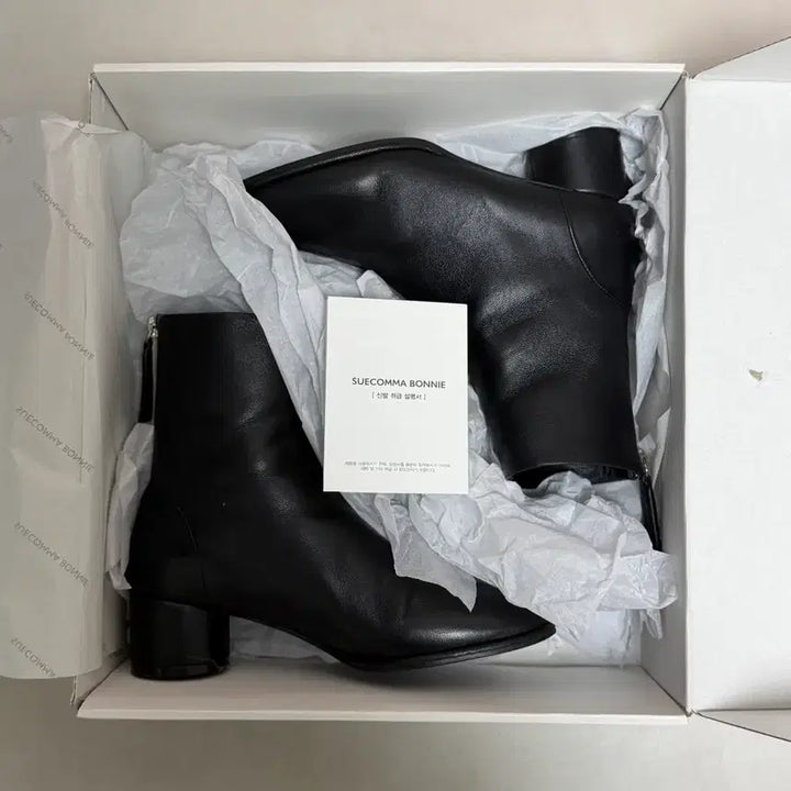 [BUNJANG] Suecomma Bonnie Ankle Boots / 슈콤마보니 양가죽 기본쉐입 앵클부츠 1회 시착 235mm(정가42만원)