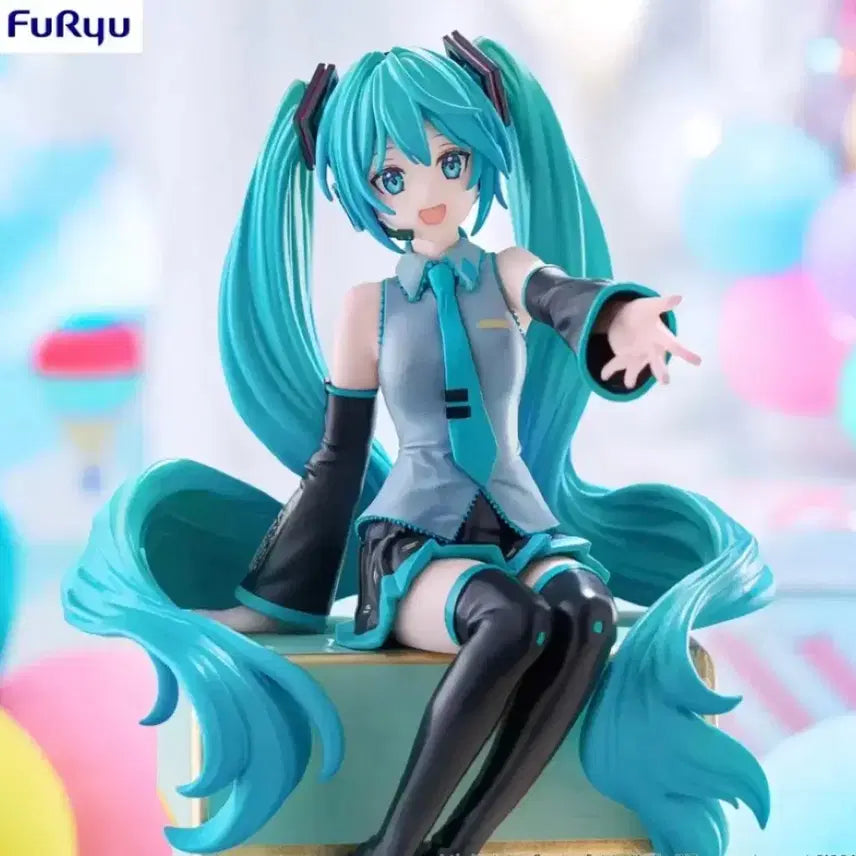 [BUNJANG] Furyu Hatsune Miku Pearl Version Noodles Stopper Figure / 펄버전) 쿠지 라스트원 후류 하츠네 미쿠 피규어 누들스토퍼