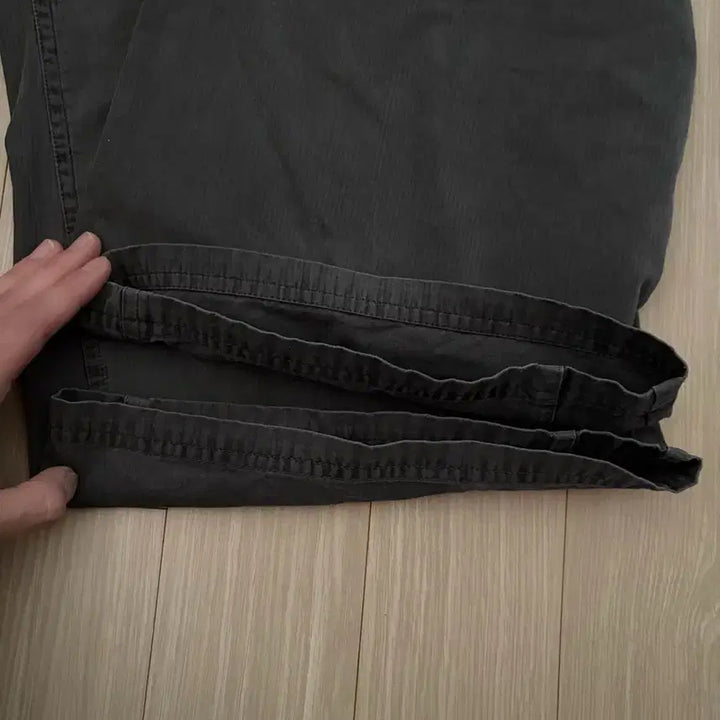 [BUNJANG] Polytelu Para Pants Dirty Gray 1st / [1]폴리테루 파라팬츠 더티그레이 1사