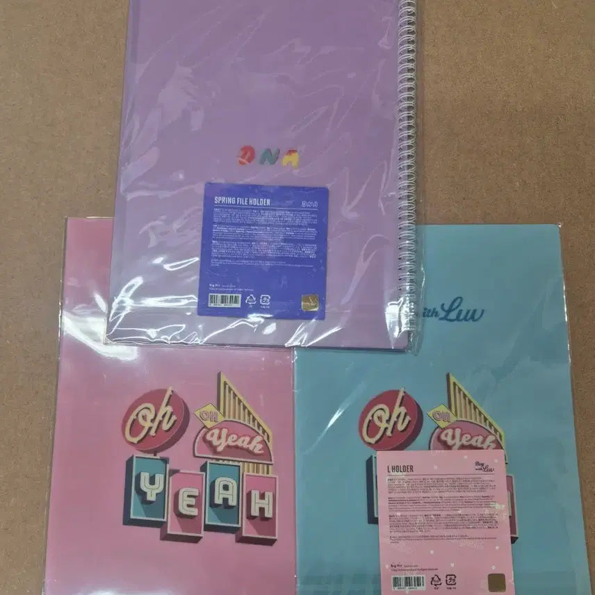 [BUNJANG] BTS DNA Spring File Holder &amp; L Holder Bundle Set / (미개봉)BTS DNA 스프링 파일 홀더 &amp; L홀더 세트 일괄