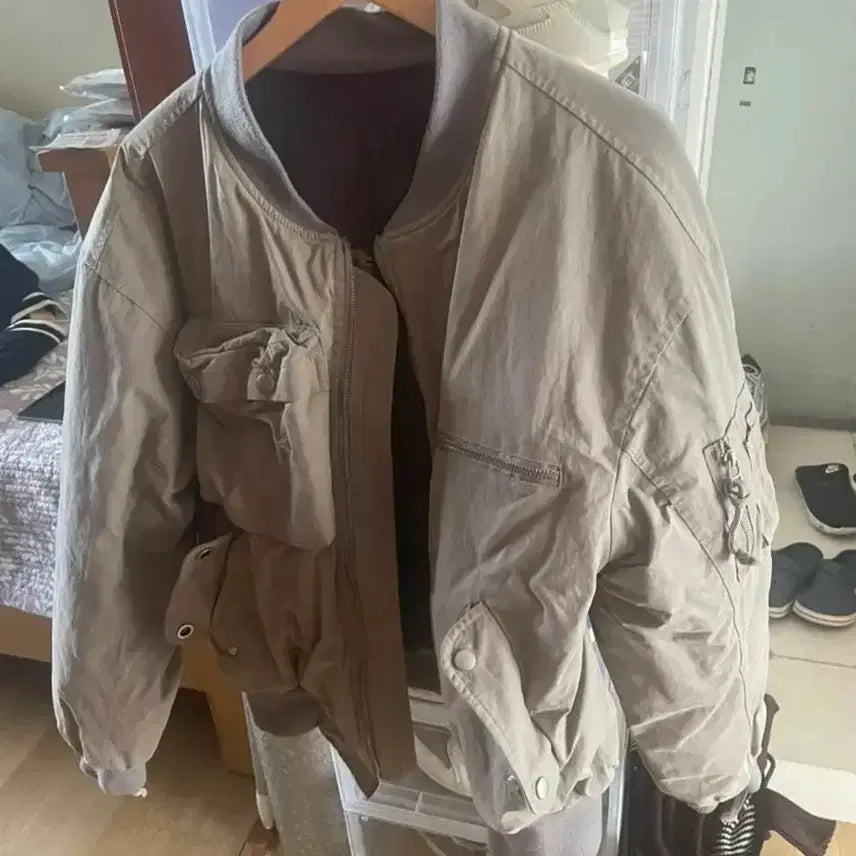 [BUNJANG] Grails Bomber Taupe / [1]그레일즈 봄버 타우페