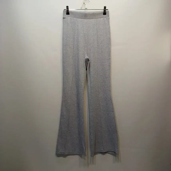 [SOLD OUT] 회색 골지 니트 부츠컷 팬츠25~27사이즈봄여름  63269