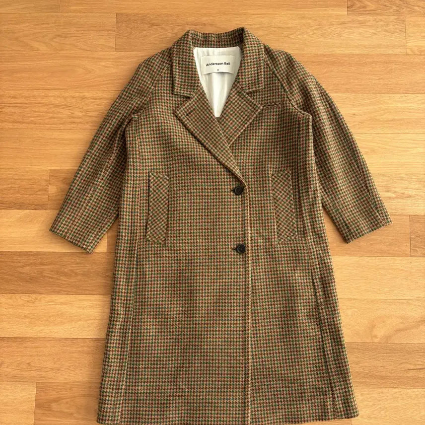 [BUNJANG] Andersson Bell Ingrid Check Coat XS / 앤더슨벨 잉그리드 체크코트 xs