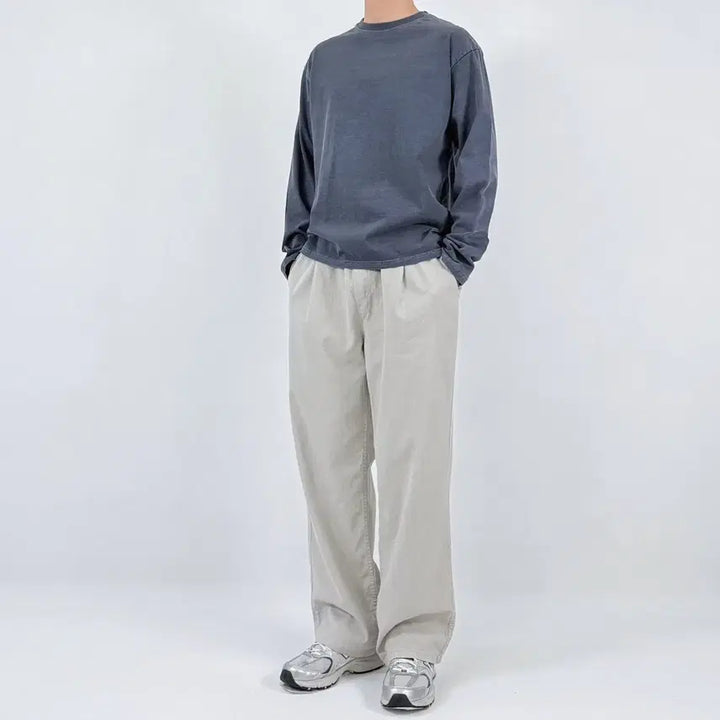 [BUNJANG] Kachion Wide Pants / 국내제작 카치온 와이드 팬츠