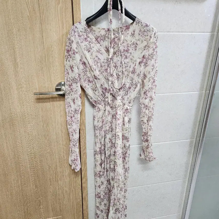 [BUNJANG] Floral Long Dress Bundle Set / (7개 세트)꽃무늬 플라워 롱원피스 긴원피스 하객룩 출근룩