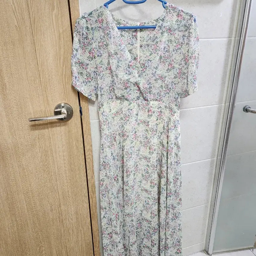 [BUNJANG] Floral Long Dress Bundle Set / (7개 세트)꽃무늬 플라워 롱원피스 긴원피스 하객룩 출근룩