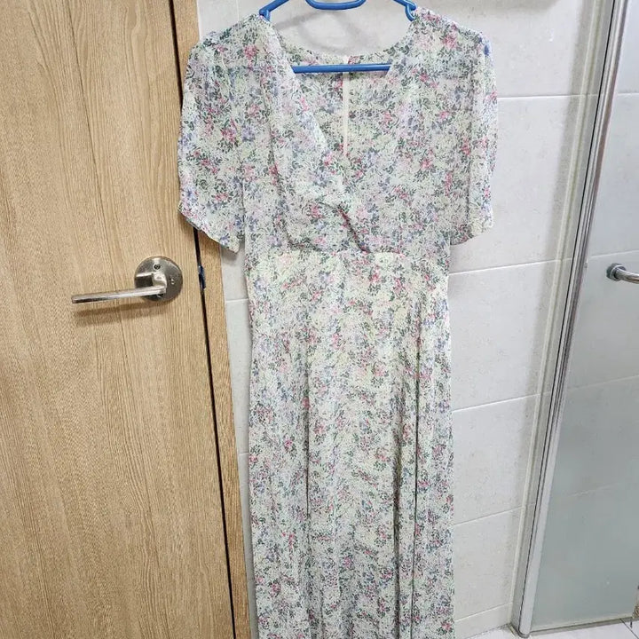 [BUNJANG] Floral Long Dress Bundle Set / (7개 세트)꽃무늬 플라워 롱원피스 긴원피스 하객룩 출근룩