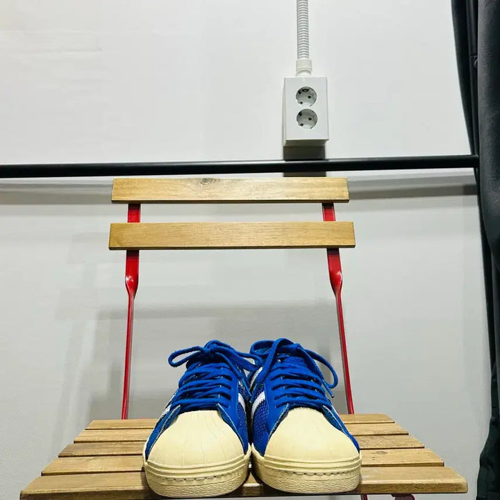[SOLD OUT] 280) 아디다스 운동화 남성 남자 신발 슈퍼스타 OG 블루 메쉬