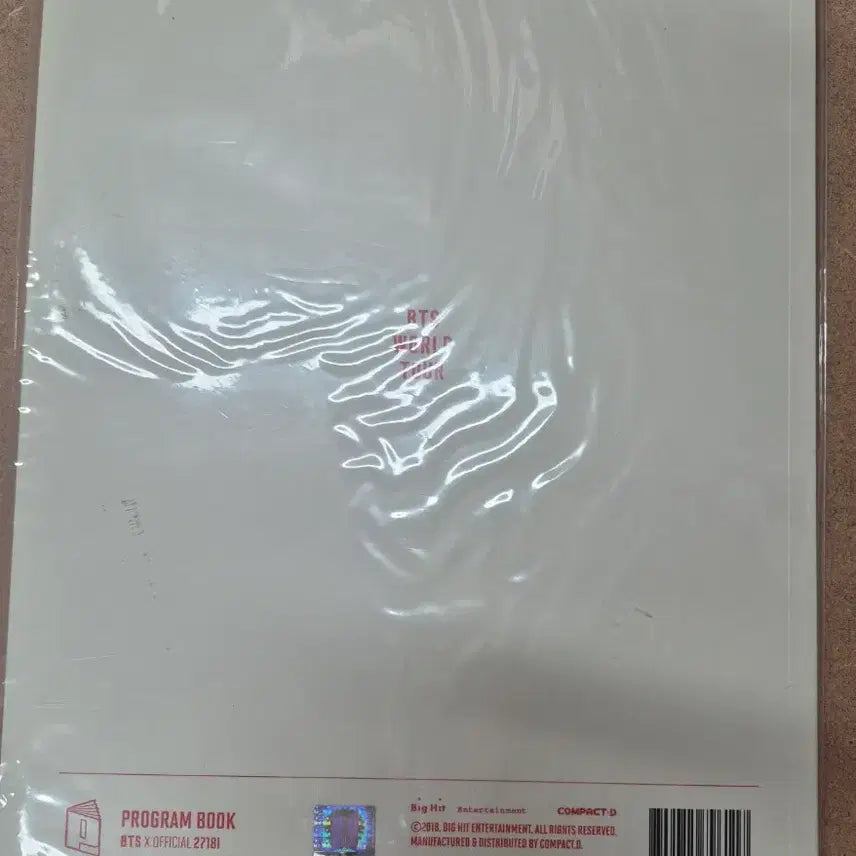 [BUNJANG] BTS Love Yourself Program Book (Sealed) / (미개봉)BTS 방탄소년단 Love Yourself 프로그램북