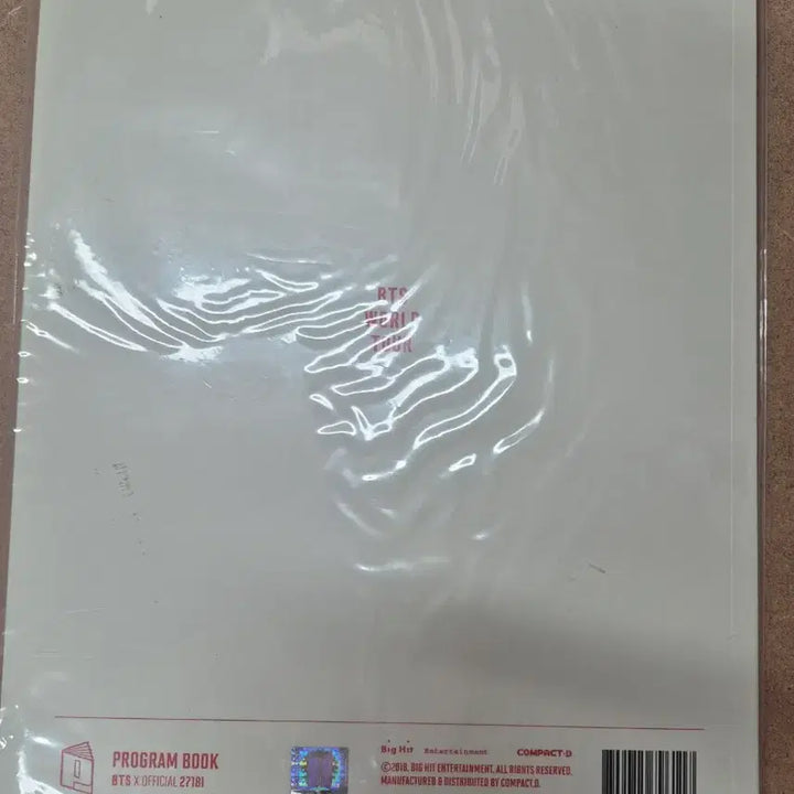 [BUNJANG] BTS Love Yourself Program Book (Sealed) / (미개봉)BTS 방탄소년단 Love Yourself 프로그램북