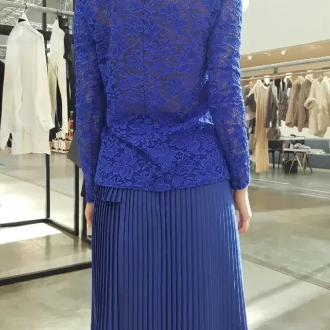 [BUNJANG] Rokh Pleated Cutting Skirt / rokh 컷팅 플리츠 스커트 36